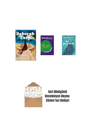 Ağustos Mavisi + Yaşamanın Bedeli + Siyah Votka + Okuma Sticker'ları
