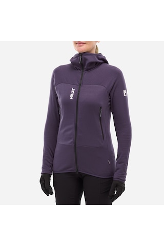 Millet Fusıon Grıd Kadın Polar Kapşonlu Ceket Mıv9032 N9332 Mor