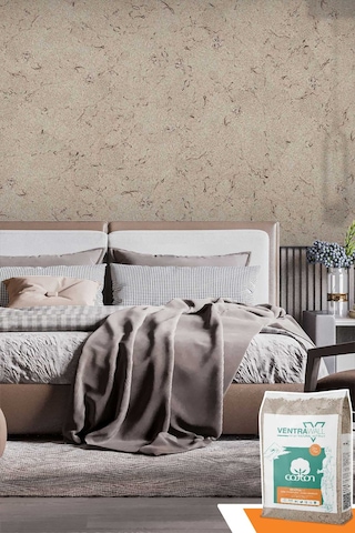 Ventrawall - Yalıtımlı Kahverengi Pamuk Boya - Br08 - 5 Kg