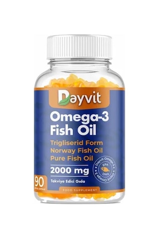 Dayvit Omega 3 Yetişkin 90 Kapsül