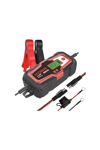 Kobb Kbs4a 6/12v 120a Dijital Akü Şarj / Akü Bakım / Desülfatör Ve Power Supply Fr Kbs4a