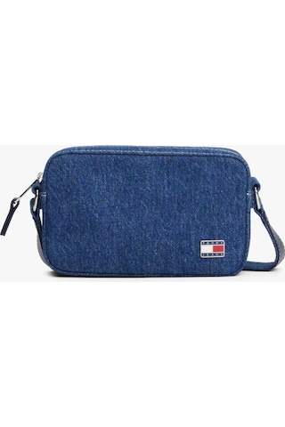 Tommy Jeans Tjw Cool Denim Kamera Kadın Çanta Aw0aw178741af Mavi