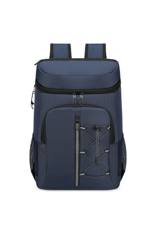 Yalıtımlı Soğutucu Sırt Çantası Rahat Yumuşak Soğutucu Y29144bl Mavi