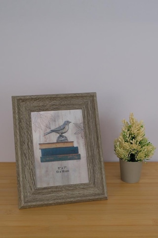 Digithome Dekoratif Mdf Resim Fotoğraf Çerçevesi 13x18 Gri Thn76079 C1-1-18