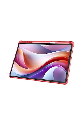 Lenovo M11 Tb-330fu 11inç 2024 Kılıf Kalem Bölmeli Trifolding Case