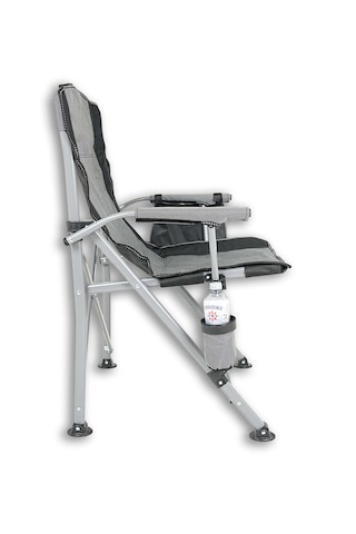 Lerato Katlanabilir Lüks Kamp Sandalyesi Xl Gri