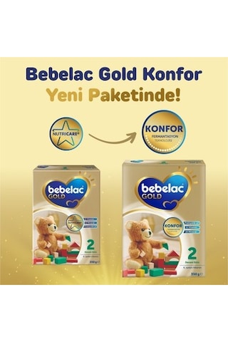 Konforlu Devam Sütü: Bebelac Gold 6-12 Ay 350ml
