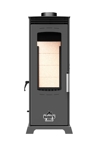 Eco Mını Plus 8 Kw / Manuel Pelet Ve Odun Sobası / Baba's Stove