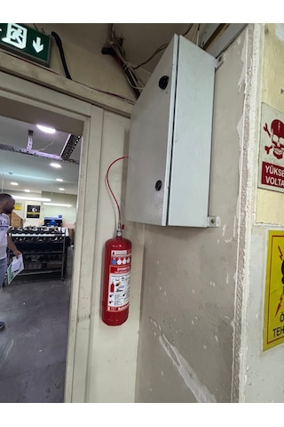 Santral 6 Kg Fm200 Otomatik Pano Söndürme Sistemi Yangın Tüpü Elektrik Panoları Ve Özel Alanlar