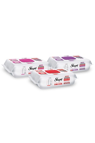 Sleepy Easy Clean Lilyum+ Orkide+ Kiraz Çiçeği Yüzey Temizlik Havlusu Mendili 3x100 (300 Yaprak)