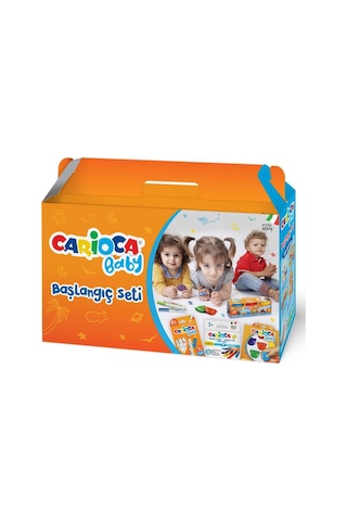Carioca 4 Parça Boyama Bebek Başlangıç Seti Lino Boyama Rulosu He