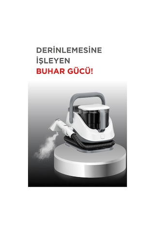 Torima TCC-01 Gri Buharlı Koltuk Ve Halı Yıkama Makinesi
