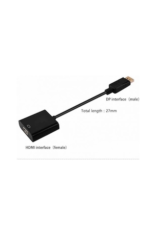 Dp Display Port To Hdmi Çevirici Display Hdmi Adaptör