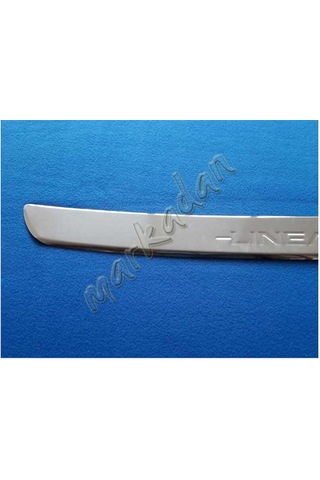 Fiat Linea Krom Arka Tampon Eşiği 2006 2018 Paslanmaz Çelik