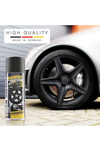 Jant Folyo 4Lü Set - Parlak Siyah