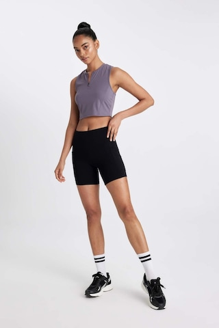 DeFactoFit Crop Bisiklet Yaka Sporcu Atlet D0638AX24AUPR466