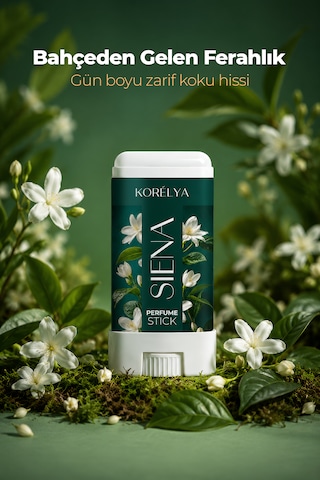 Stick Katı Parfüm Siena Yasemin 15 G Çiçeksi Katı Parfüm