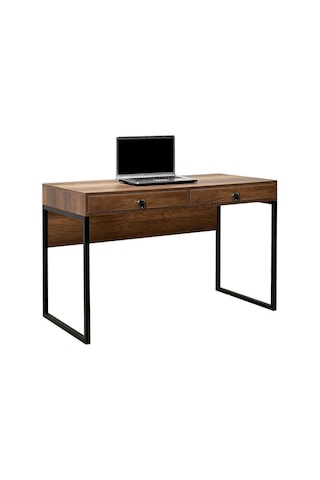 Profile Çekmeceli Çalışma Masası-koyu Ceviz Oslo Ceviz 120x79x60 Cm Gxyxd