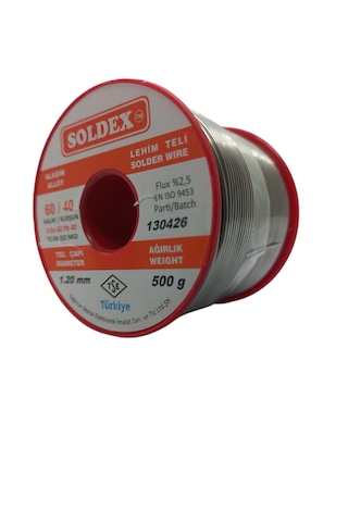 Soldex Lehim Teli 1.2 Mm 500 Gram