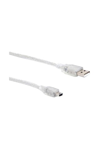 S'link Sl Uk55 Usb2.0 5M Şeffaf Usb AmMini 5Pin Kablo