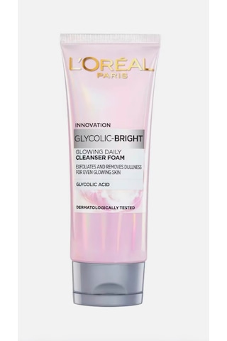 L'oréal Paris - Glikolik Asitli Parlatıcı Günlük Temizleyici Köpük - 100 Ml