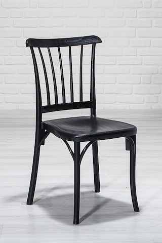 2 Adet Violet Siyah Pratik Sandalye / Balkon-Bahçe-Mutfak