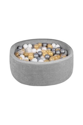 Comfymax Oyun Alanı Ve Top Havuzu 200 Top Gold/gri/beyaz/şeffaf