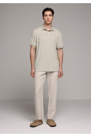 Colin's Colins Regular Fit Polo Yaka Düz Erkek Yeşil Kısa Kol Tişört Cl1080246 Q1.v1 Sag Çok Renkli