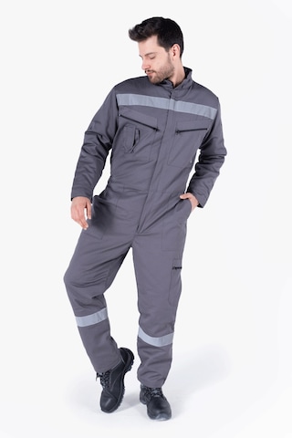 Kapitoneli Dik Yakalı Tulum