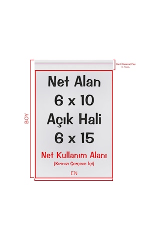 CarpCorn Şeffaf Bantlı Yapışkanlı Opp Jelatin Poşet ﻿6 x 10 + 5 CM - 6 x 15 CM 100 Adet