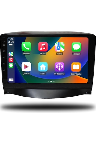 Navmina Peugeot 206+ Android Carplay Multimedya 2006-2012 2gb Ram + 32gb Hafıza + 4 Çekirdek