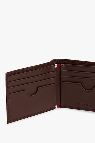 Tommy Hilfiger Erkek Flag Mini Cüzdan - Kahverengi Renkli