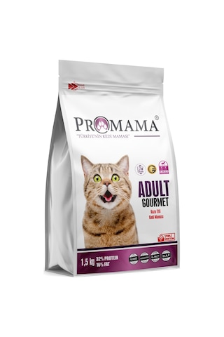 Promama Gurme Kuzu Etli Yetişkin Kedi Maması 1500 G