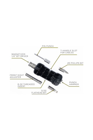 Otıs Glock Temel Bakım Aracı8-ın-1 Pıstol T-tool