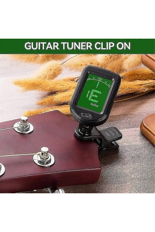 Klipli Dijital Gitar Tuner, Çeşit Aletli Tuner Kartya İle