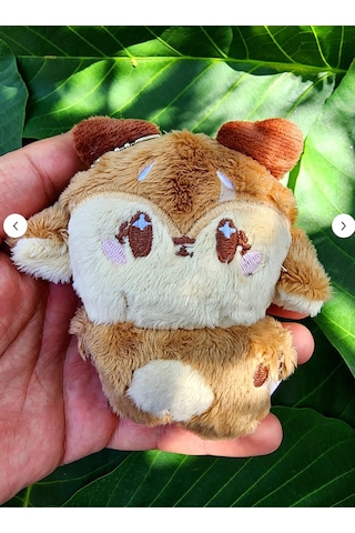 Pepikon Enhypen Skzoo Kpop Peluş Oyuncak Anahtarlık 10 Cm Süpriz Hediyeli Açık Kahverengi - Bej
