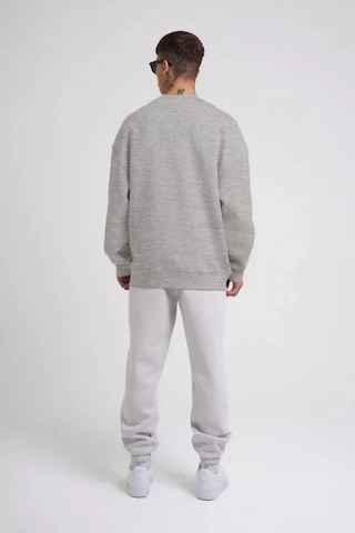 Veraura Lifestyle Unisex Biskilet Yaka Üç İplik Sweatshirt - Gri