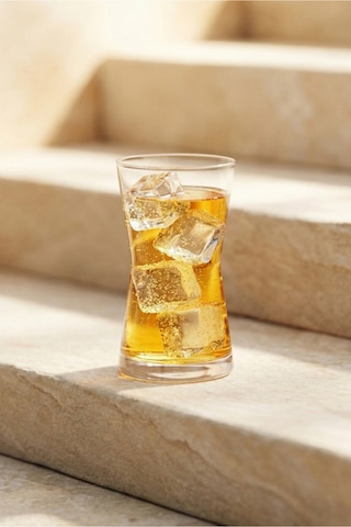 Lav Derin Cam Meşrubat Bardağı 6'lı 350 ml (Büyük Su/Kokteyl Bardağı )