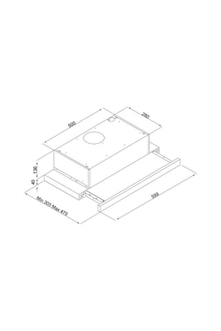 Silverline 1171 Astec Gömme Aspiratör Inox