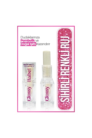 New Well Magic Of Color Transparent Lipstick Dudak Parlatıcı 5 G
