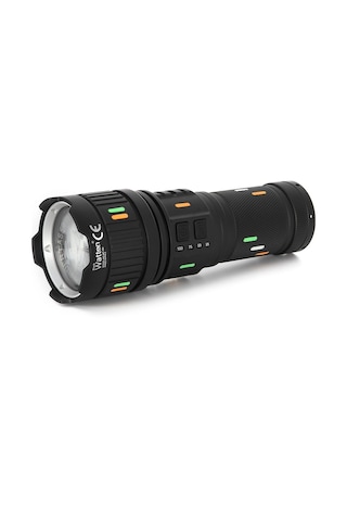 5000 Lümen Cree Tg Led Şarj Göstergeli El Feneri Watton Wt-731 Renkli