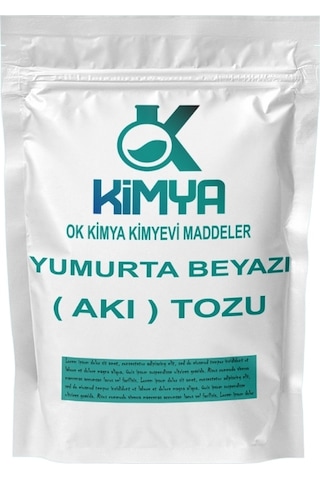 Ok Kimya Yumurta Beyazı Akı Tozu Meringue Powder 1 KG Ok Kimya Yumurta Beyazı Akı Tozu Meringue Powder 1 KG