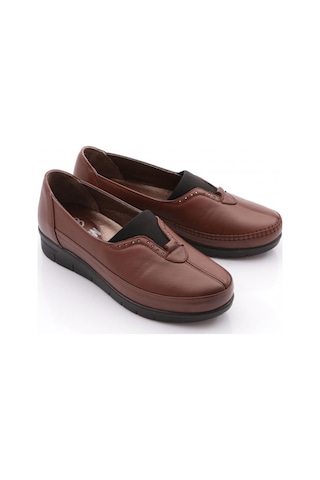 Dgn 1002 Kadın Comfort Ayakkabi Taba