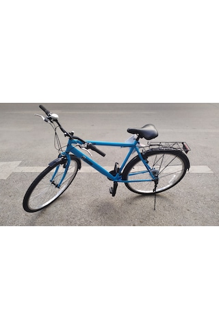 Bisan Hardy-s Shimano 21 Vites 28"şehir Bisikleti Mavi Siyah 5... Mavi - Siyah