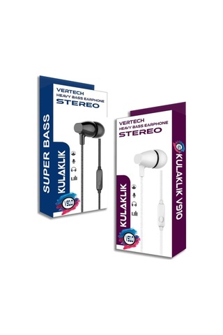 Vertech V910 Mikrofonlu Kulak İçi Kulaklık