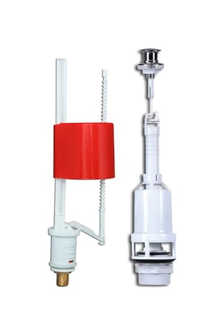 Visam Starmax Çekmeli Rezervuar İç Takım Zeplin Flotörlü 608-001 Kırmızı