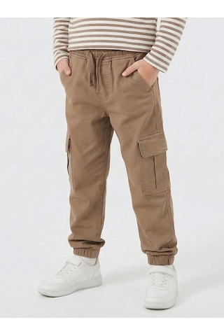 Xo Kids Erkek Çocuk Pantolon 4-13 Yaş 25291 Koyu Kahverengi