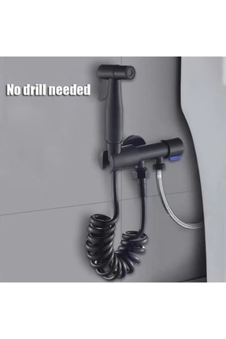 Xianwen Geeroyoo Taşınabilir Çok Amaçlı Bide Duş Başlığı - Siyah