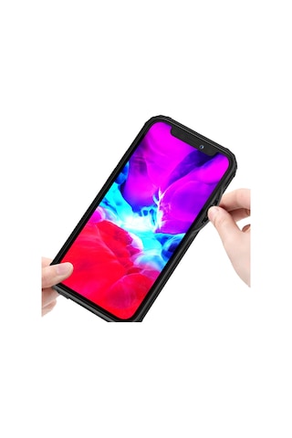 Apple Uyumlu iPhone Bikapak Elıt Mıst 12 Mini Opak Yeşil Kapak
