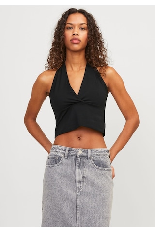 Jack & Jones Kadın Boyundan Bağlamalı Bluz - Lorelei 12252290 Black